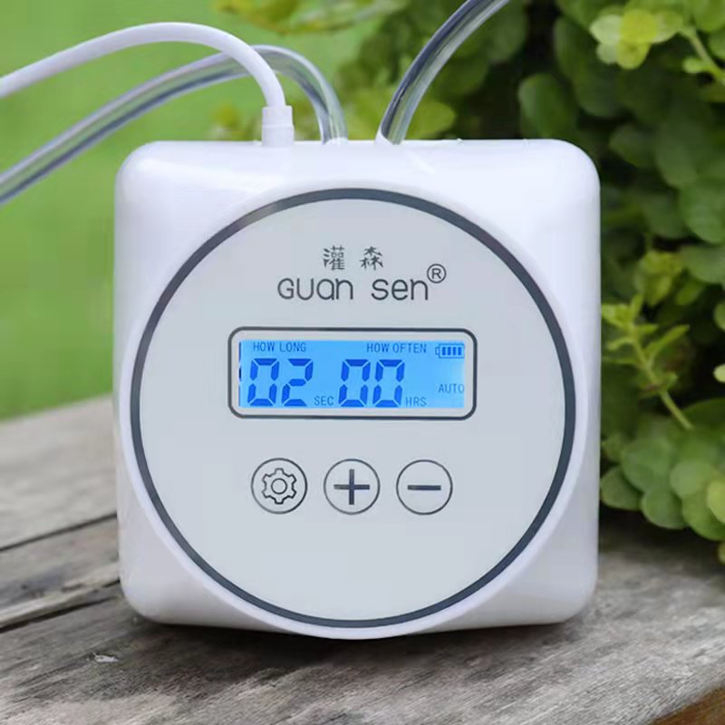 Yoocaa Smart Garden - 水ポンプ,タイマーシステム,自動庭の植物コントローラー,水やり装置のセット,新しいコレクションを備えたインテリジェントなシステム