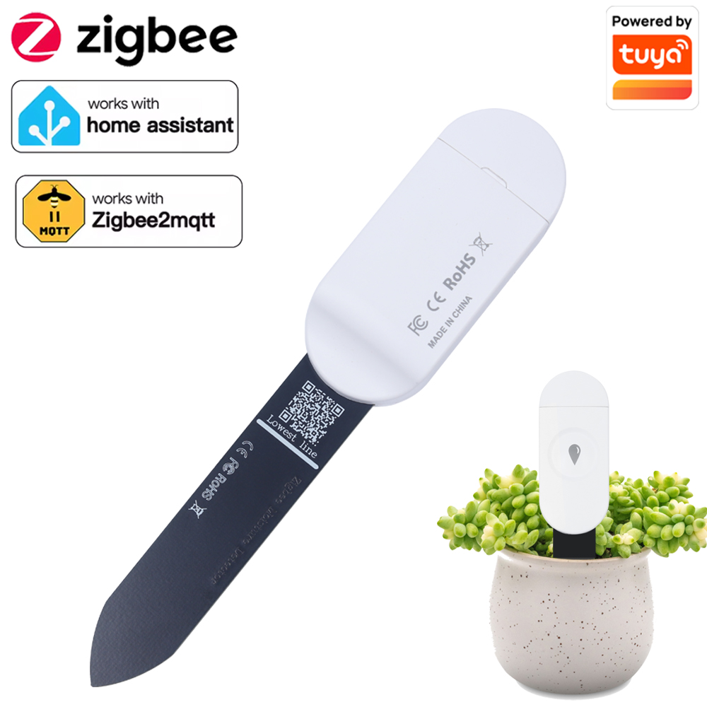 App Smart Garden - Tuya Zigbee 温度湿度水分検出器スマート土壌テスター水分センサー電話アプリリアルタイムモニター家庭菜園用