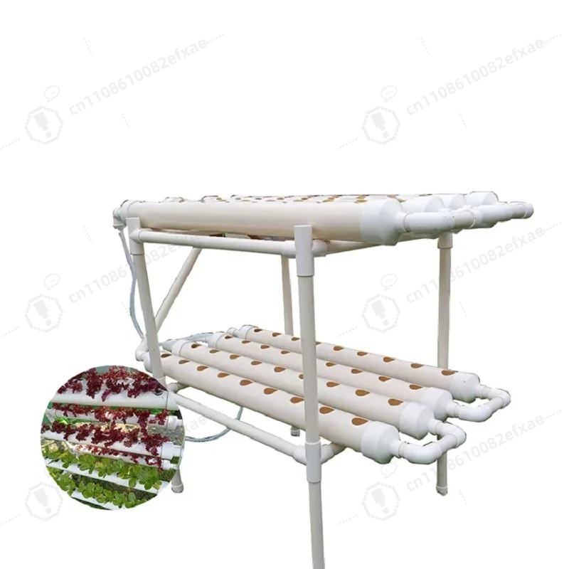 Smart Garden Hanging Baskets - NFTチャンネル水耕栽培システム、2層、72穴、野菜栽培器、好気性スマートガーデニング機器、高品質
