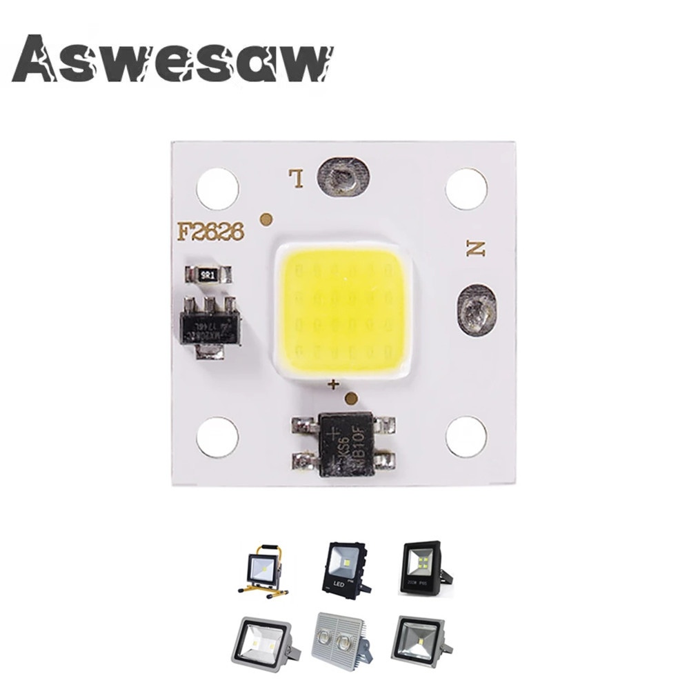 Smart Led Garden - 220V LEDチップダイオードランプ,10w cobモジュール,屋外ガーデンライト,統合ライトビーズ,DIY照明