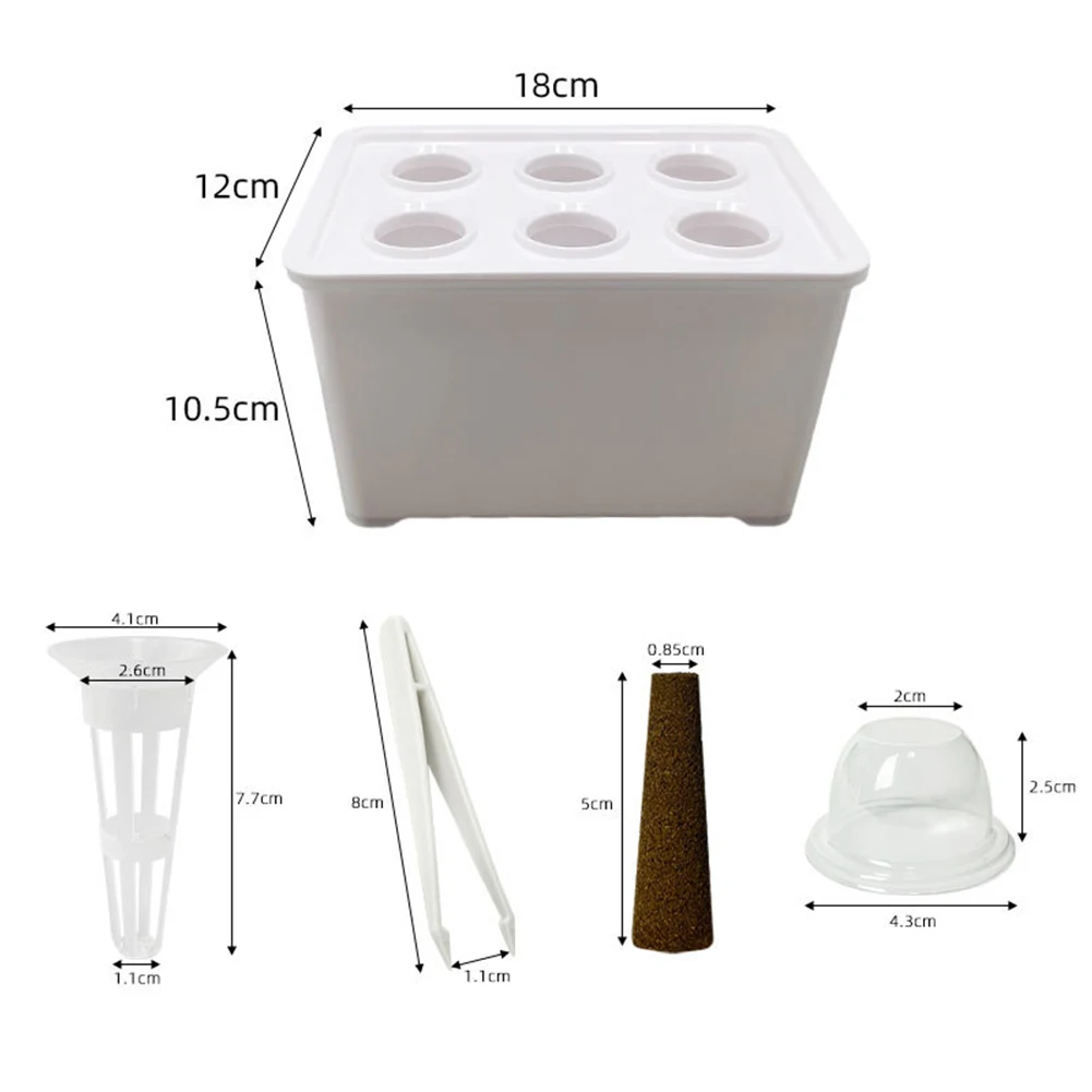 Indoor Herb Garden Kit - 自動給水式室内水耕栽培キット（ハーブ栽培用）コンパクト水耕システムで効率的な室内園芸を実現
