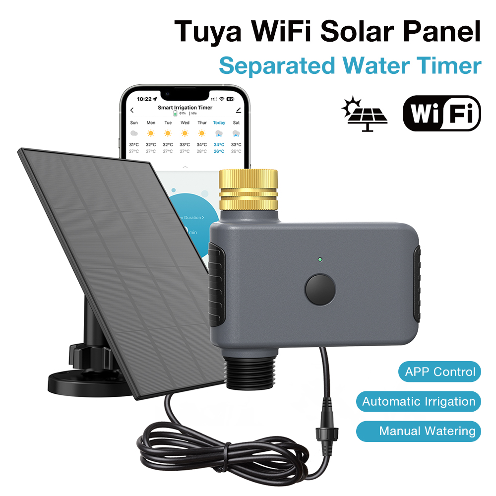 ソーラーWiFi灌漑タイマー スマート灌漑システム 2ゾーン - Smart Garden Zone のレビューと価格