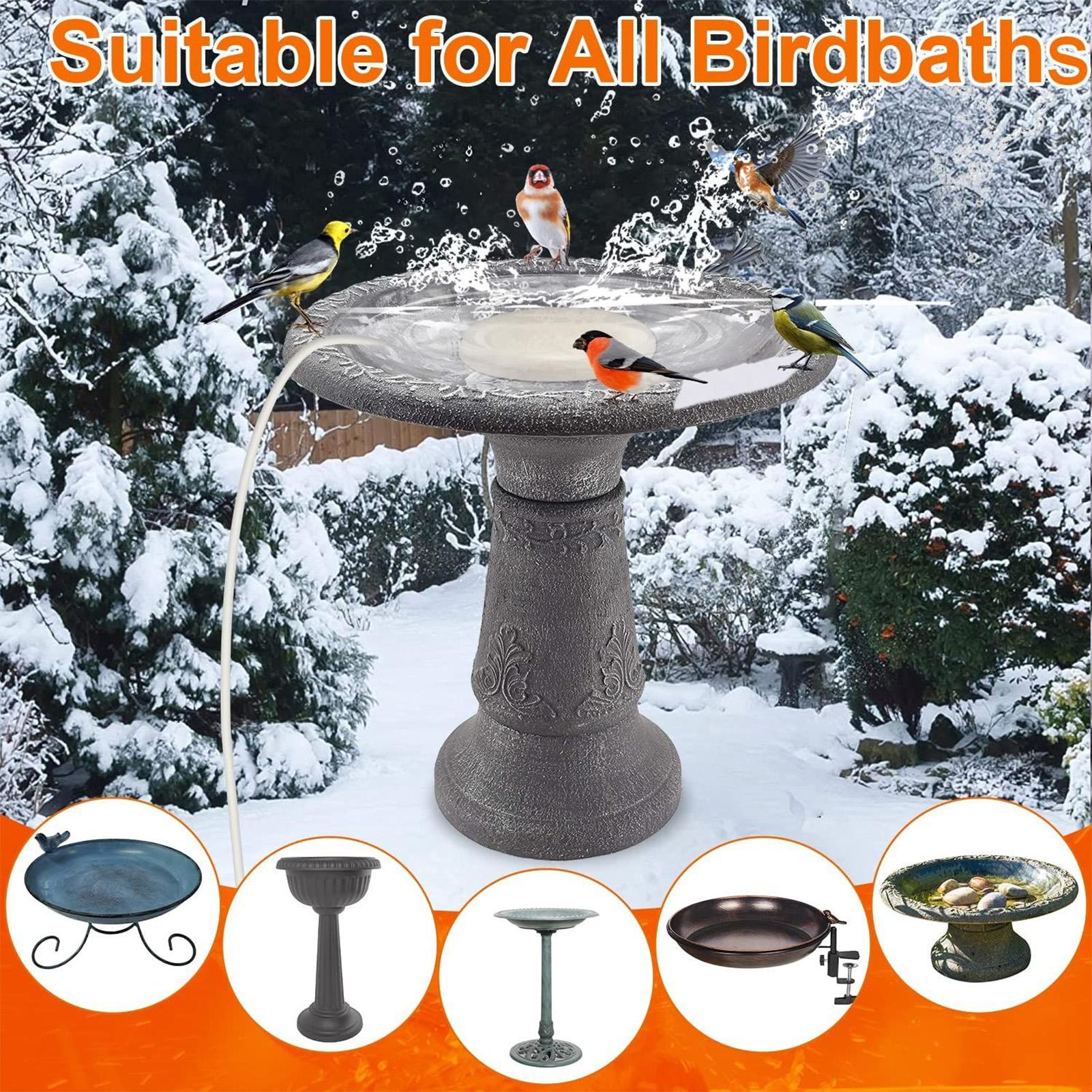 鳥用給水器ヒーター、鳥用ウォーターヒーター、スマート池用除氷 - Smart Garden Bird Bath のレビューと価格