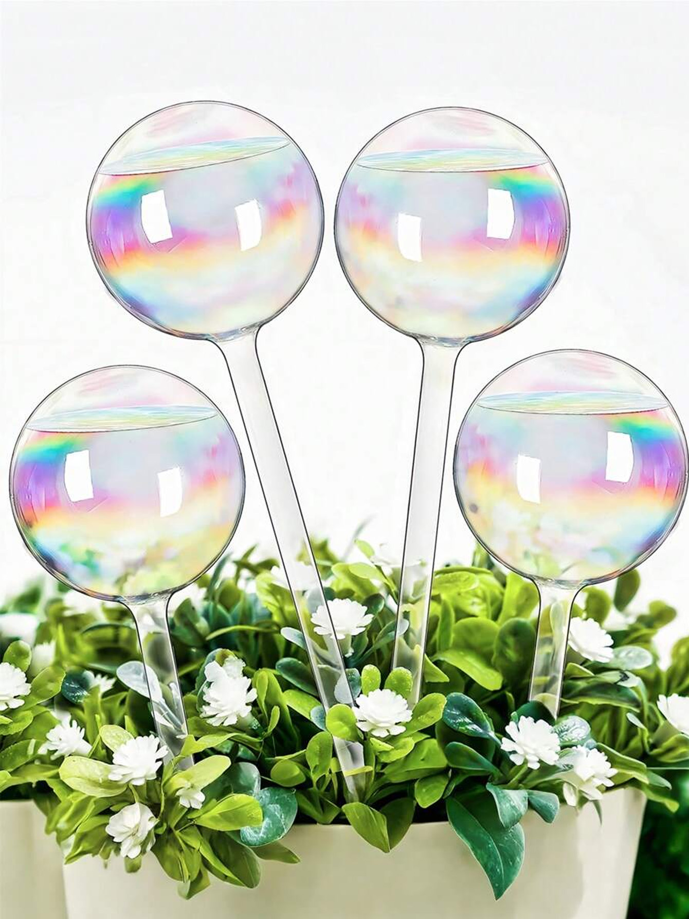 1/2/4個入り レインボーグラデーション自動散水スプリンク - Yoocaa Smart Garden のレビューと価格