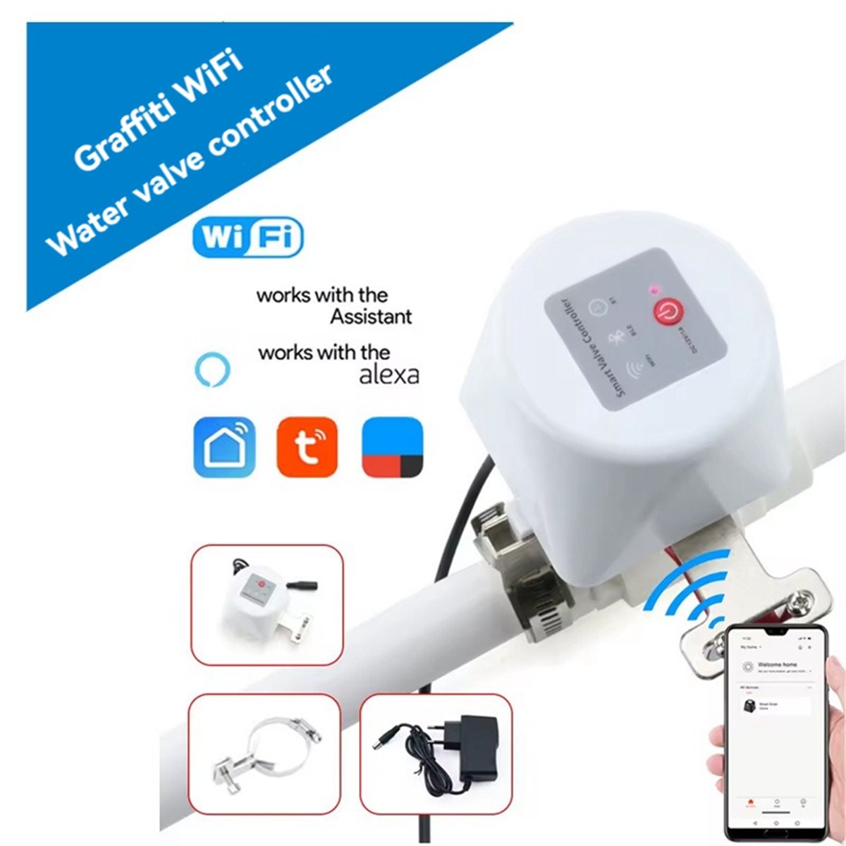 SWXF Tuya WiFiスマートバルブコントローラー、タ - App Smart Garden のレビューと価格