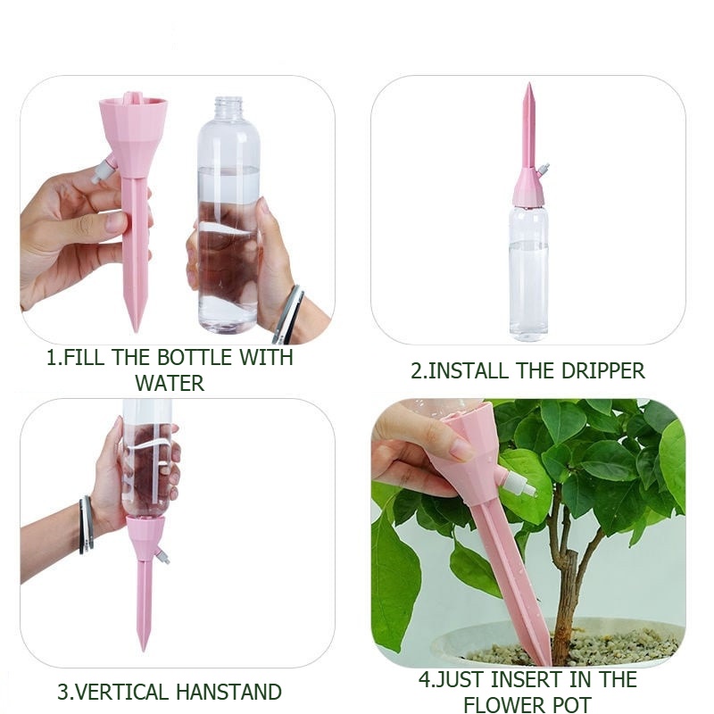 自動点滴灌漑システム 調整可能な水滴器 自動給水 観葉植物  - Yoocaa Smart Garden のレビューと価格