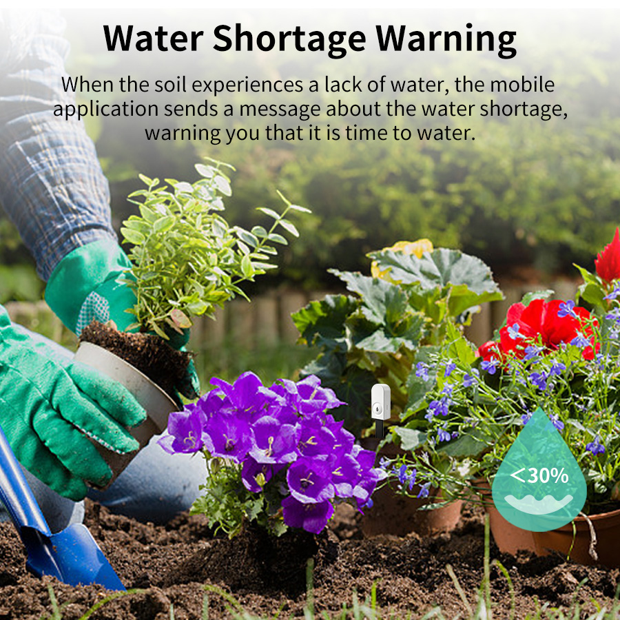 スマートZigBee土壌水分センサー 温度湿度計 温湿度計  - App Smart Garden のレビューと価格