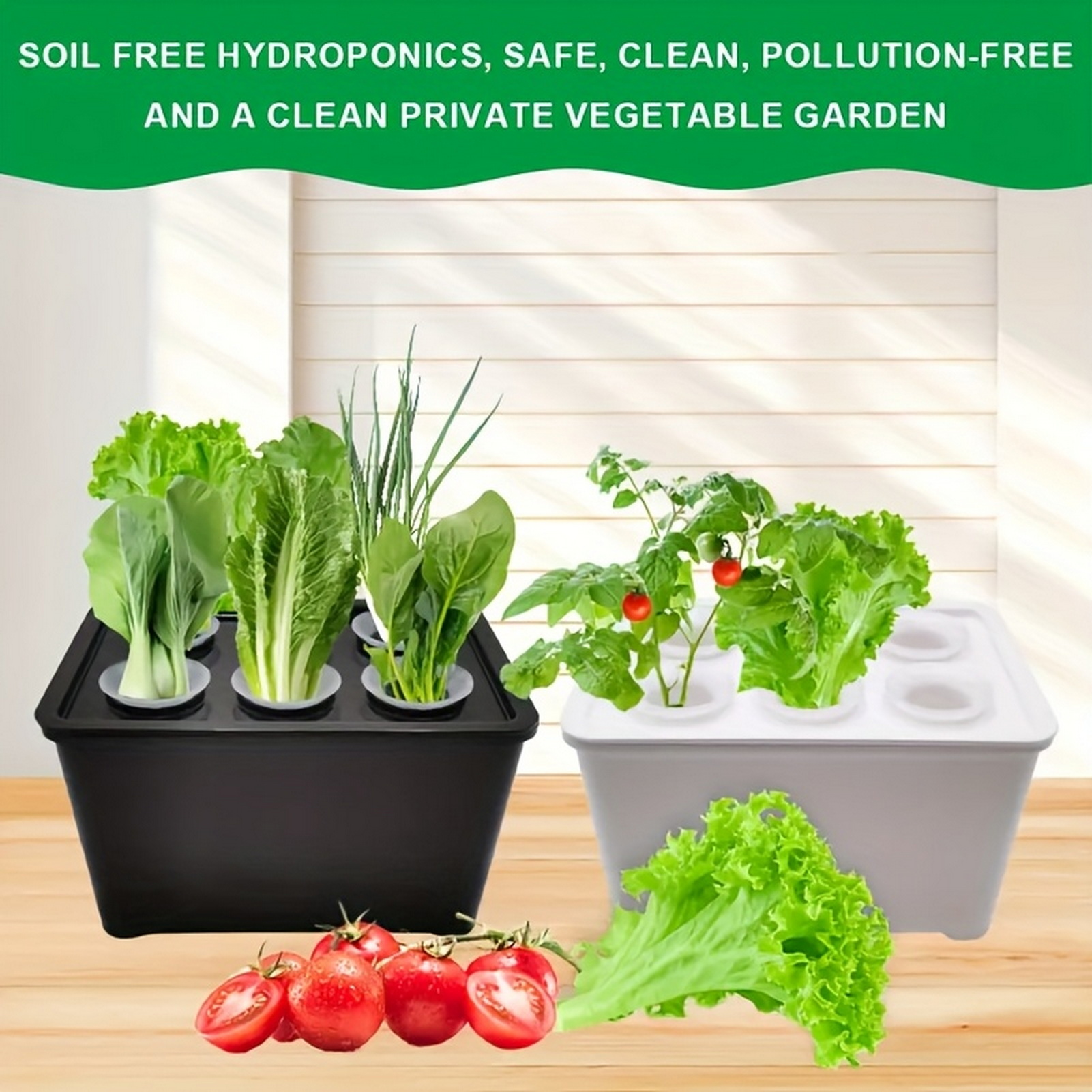 6 in 1 水耕栽培用育苗ポット、苗ポット、土を使わない植 - Indoor Herb Garden Kit のレビューと価格
