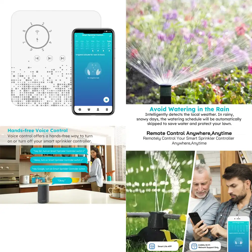 Qwinn 2026-Rehentスマートアプリ 8ゾーン散 - Smart Garden Zone のレビューと価格