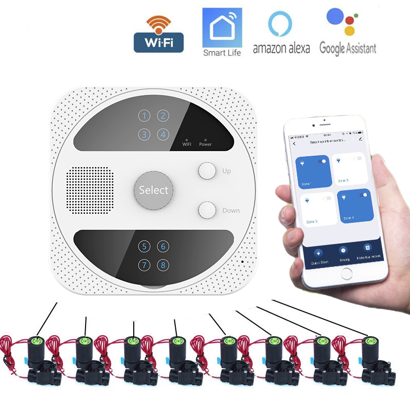 Wifi付きのインテリジェント散水タイマー,庭の灌漑コントロ - Smart Garden Refill のレビューと価格