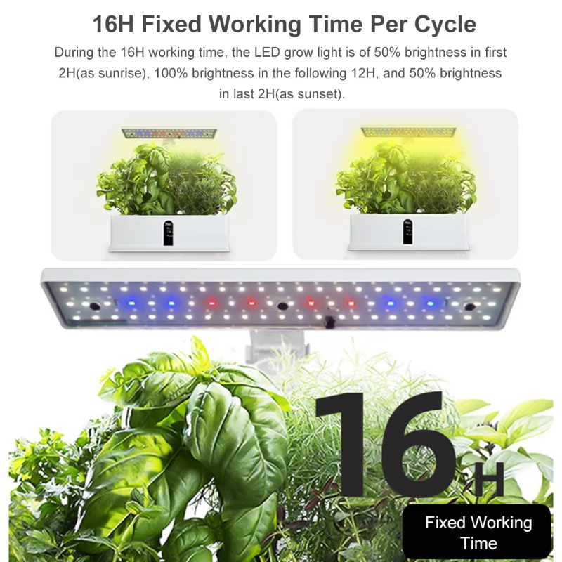 9ポッドスマート水耕栽培システム 室内ガーデンキット 自動タ - Smart Led Garden のレビューと価格