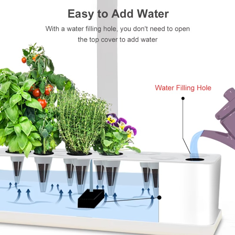 9ポッドスマート水耕栽培システム 室内ガーデンキット 自動タ - Smart Led Garden のレビューと価格