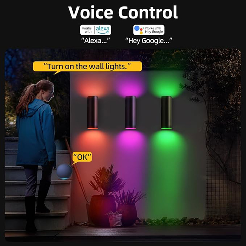 スマートライフ ZigBee/WiFi RGBCW 屋外ウォ - Smart Zigbee Garden Light のレビューと価格