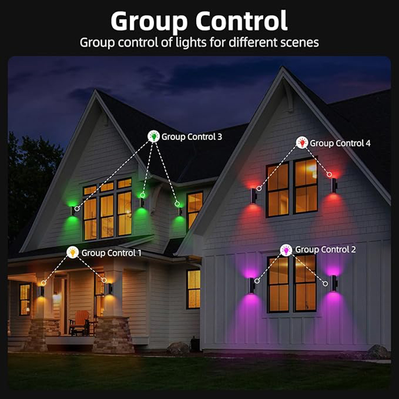 スマートライフ ZigBee/WiFi RGBCW 屋外ウォ - Smart Zigbee Garden Light のレビューと価格