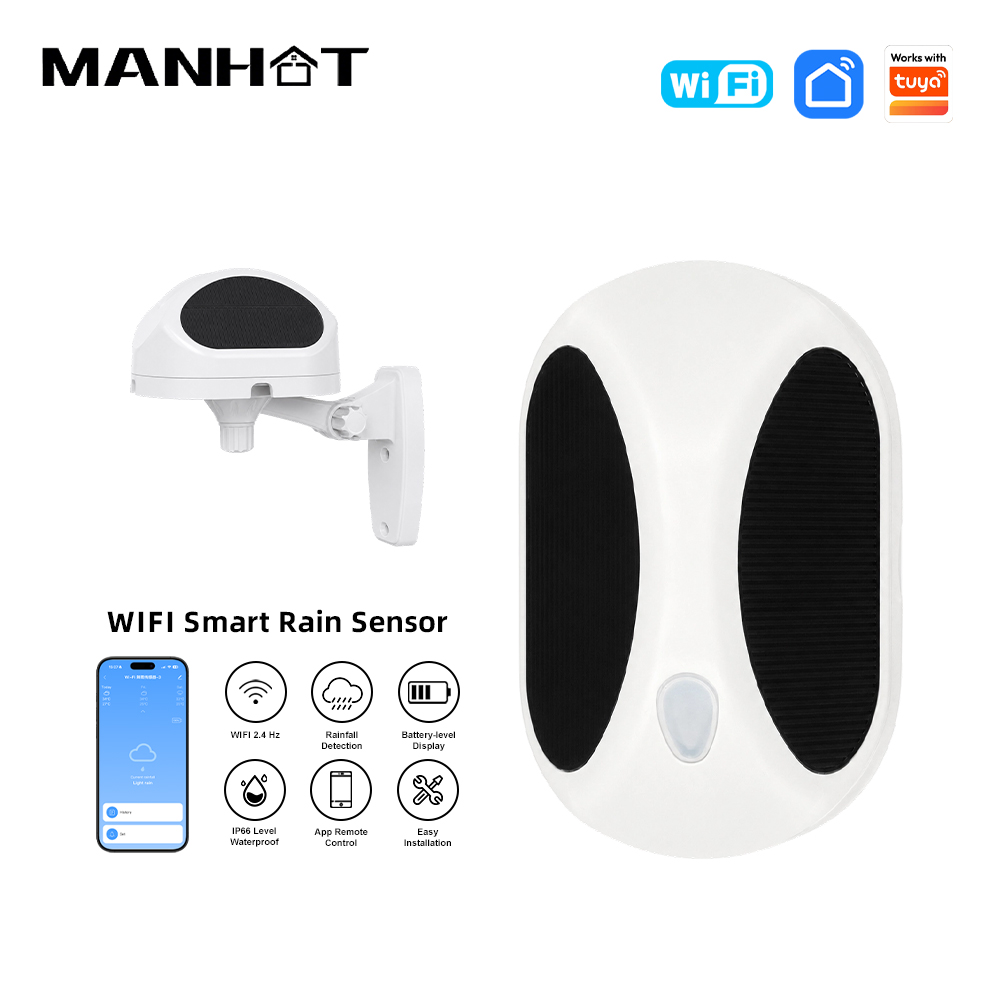 MANHOT WiFi スマートレインセンサー IP65 防 - Smart Garden Arduino のレビューと価格