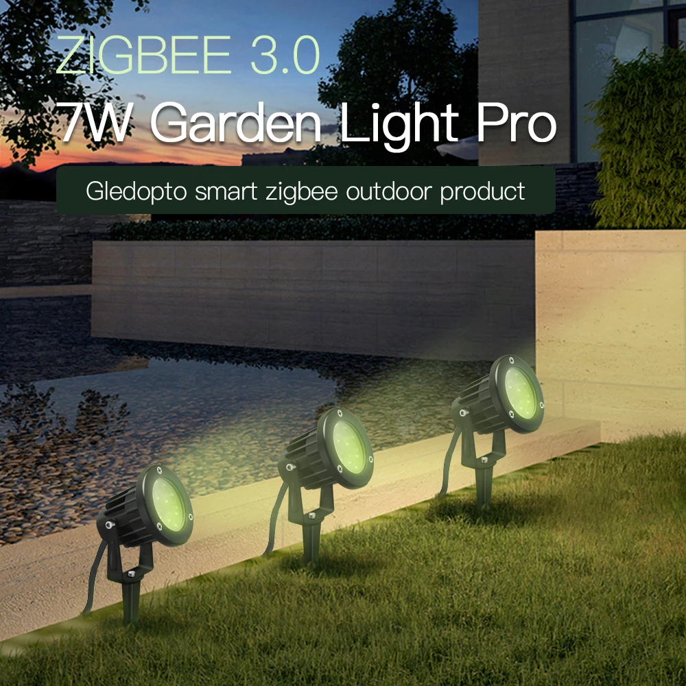 GLEDOPTO Zigbee 3.0 スマート屋外 LED - Smart Zigbee Garden Light のレビューと価格