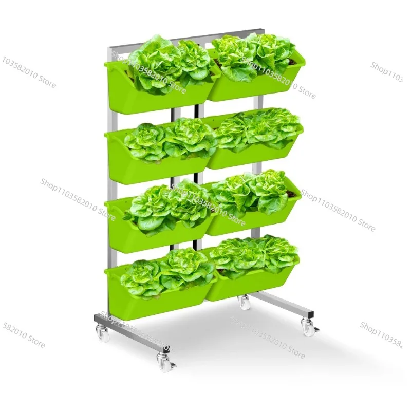 室内野菜・ハーブ家庭菜園苗植え用プラスチック植木鉢キット - Indoor Herb Garden Kit のレビューと価格